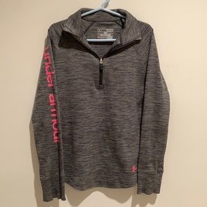 ✨SALE✨ Girls Under Armour half zip pullover